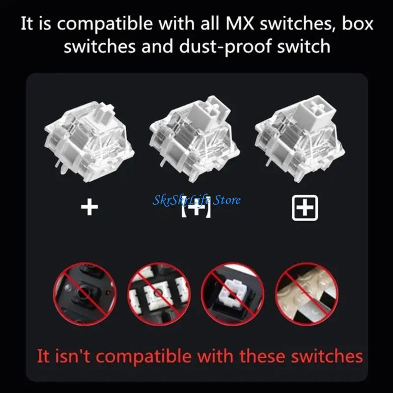 E65E Personalizing Keycap Set Compatibles Various Layouts Mechanical Keyboards