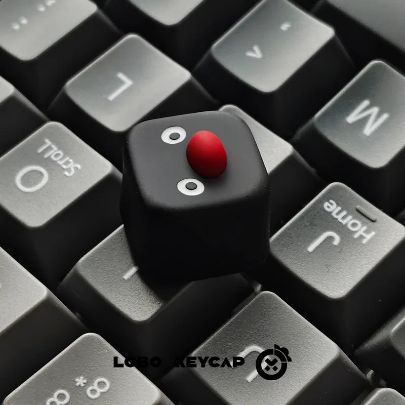 Fun Pingu Key Cap Multiple Expressions Cute Penguin Style Mechanical Keyboard Replace Keycap Resin Material Esc Periphery Gifts
