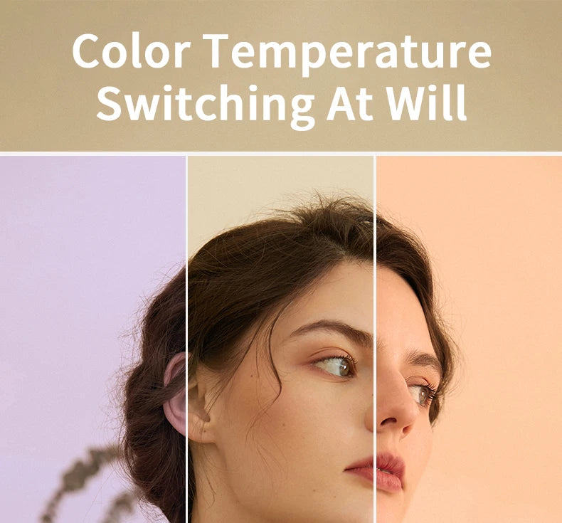 RGB LED Video Light for Camera, 360° Full Color Fill Light with Remote Control, Rechargeable Portable RGB Panel for Photography,