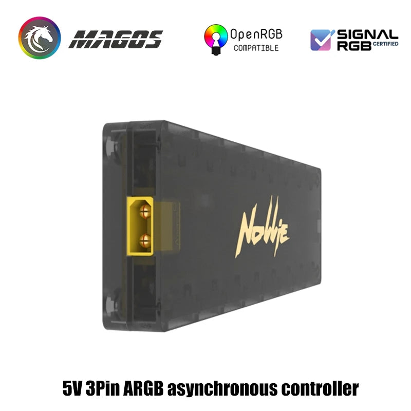 Nollie RGB Asynchronous Controller HUB 8/16 Ways Addressable ARGB Splitter Support Software Signal-RGB/OpenRGB Management