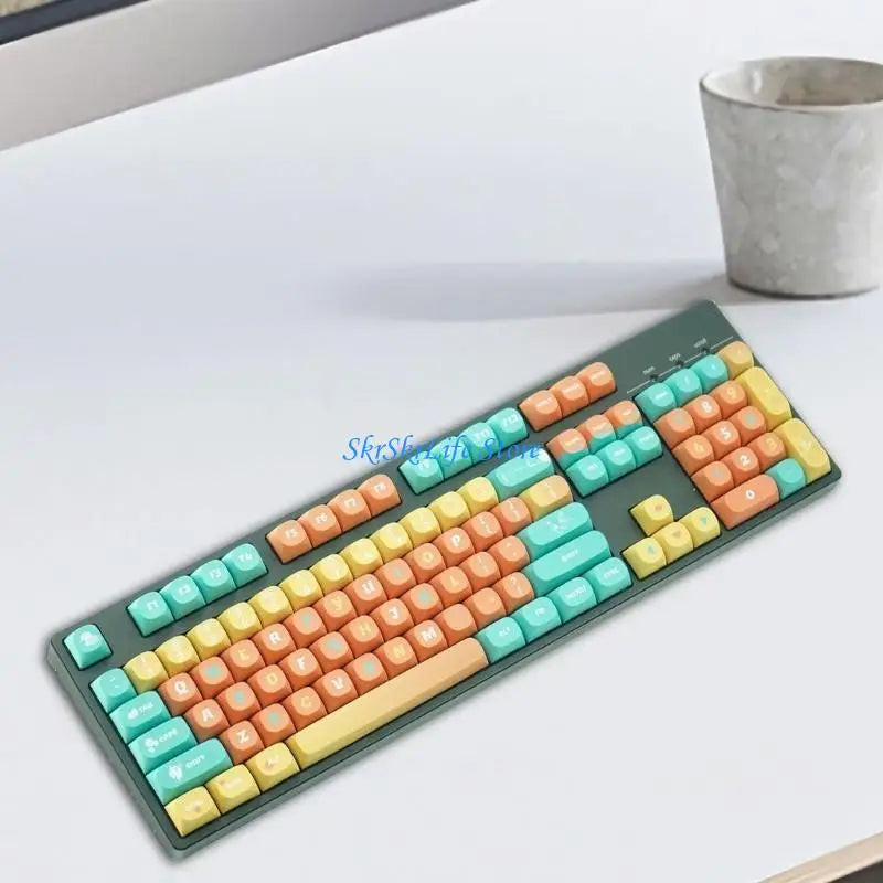 E65E Personalizing Keycap Set Compatibles Various Layouts Mechanical Keyboards