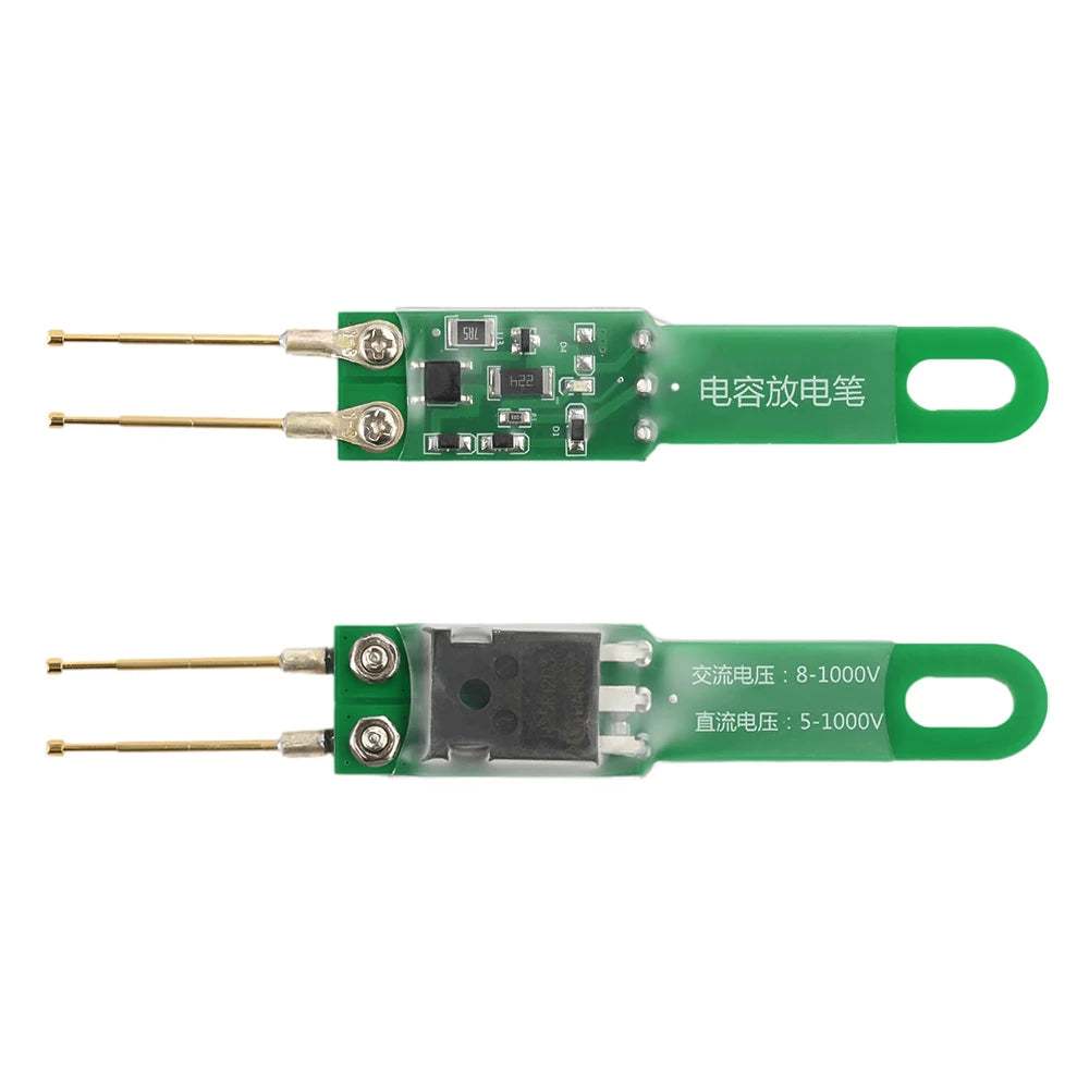 1000UF/5000UF Capacitor Discharge Pen, High-Voltage Discharger, Power Supply Repair and Testing Tool, with Indicator Light