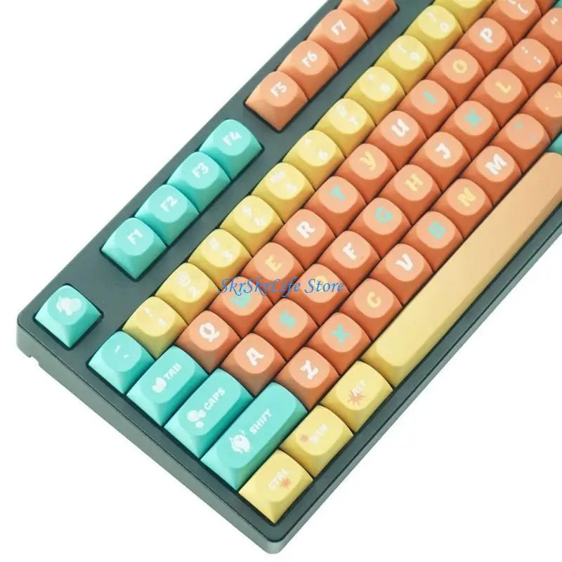 E65E Personalizing Keycap Set Compatibles Various Layouts Mechanical Keyboards