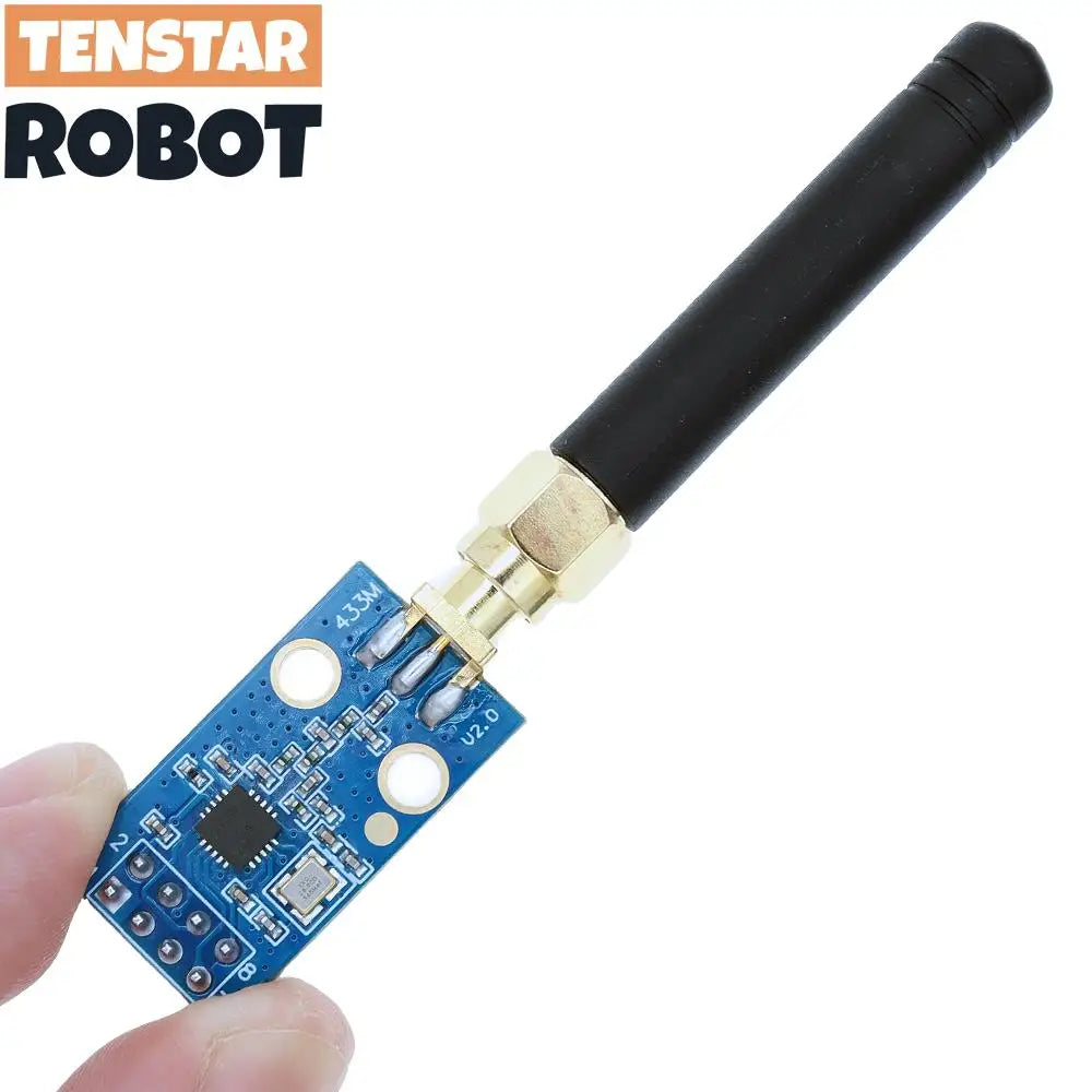 TENSTAR CC1101 433MHz Wireless Module With SMA 50cm Antenna Wireless Transceiver Module