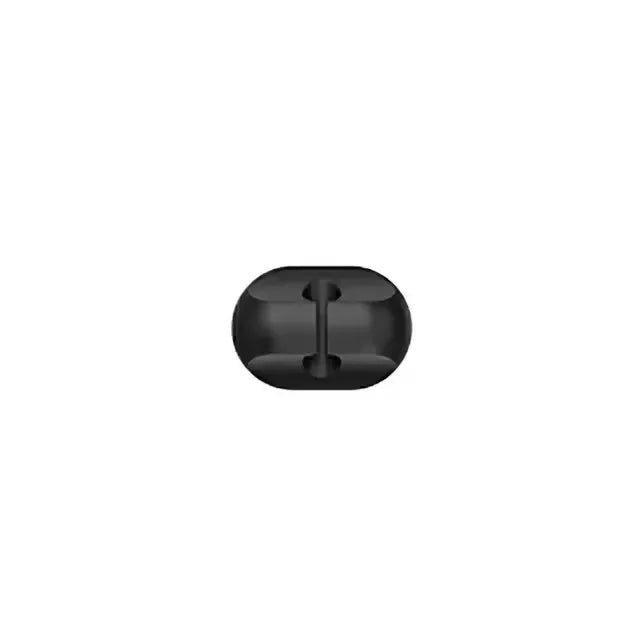 Silicone USB Cable Organizer USB Charging Cable Winder Desktop Tidy Management Clips Cable Holder For Mouse earphone Accessories