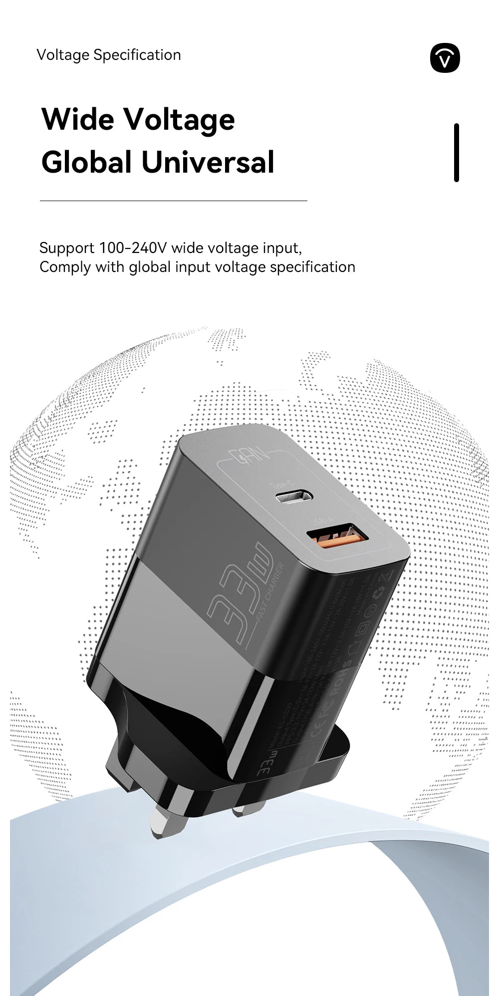 Essager USB C Charger 33W GaN Type C PD Fast Charging For iPhone 14 13 12 11 Pro Max XS 8 P For iPad Pro Air iPad Mini