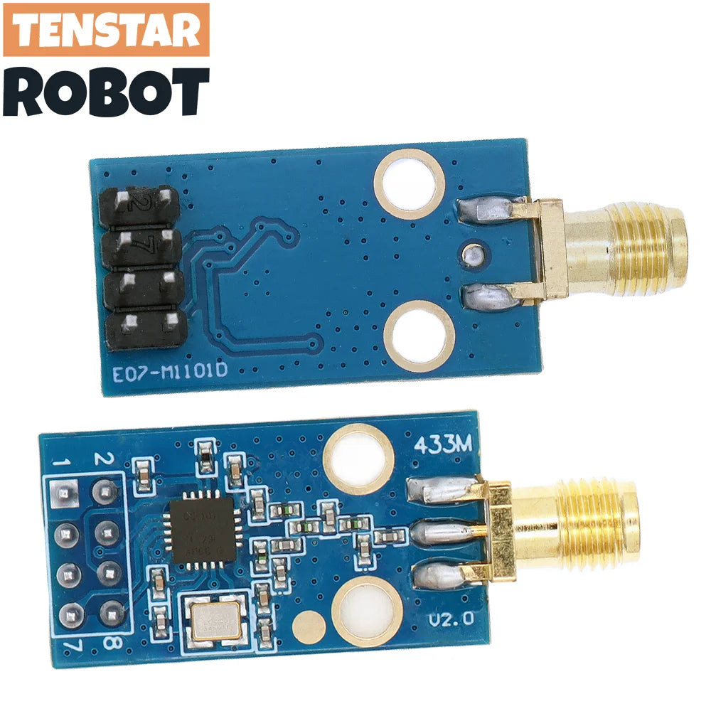 TENSTAR CC1101 433MHz Wireless Module With SMA 50cm Antenna Wireless Transceiver Module