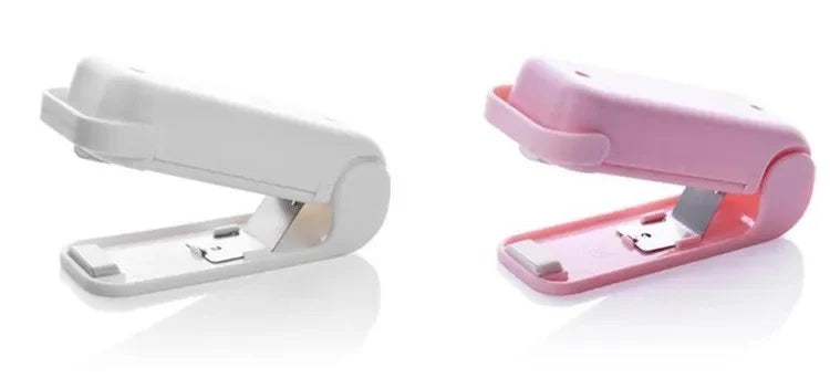 Snack Sealer Snack Bag Clip kitchen Food Sealing Machine Small Household Snacks Moisture-Proof Food Sealing Artifact Easy To use