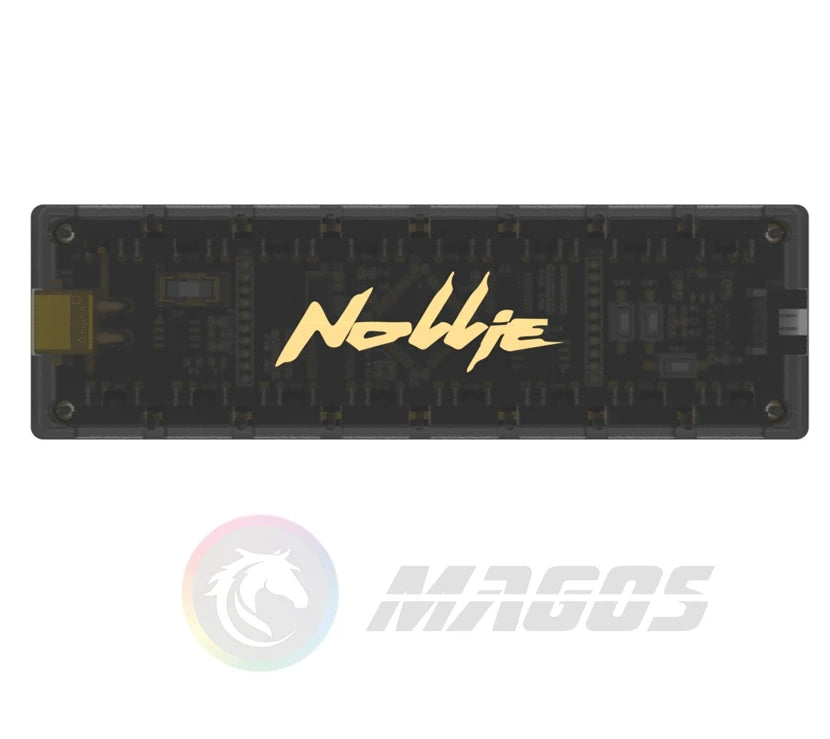 Nollie RGB Asynchronous Controller HUB 8/16 Ways Addressable ARGB Splitter Support Software Signal-RGB/OpenRGB Management
