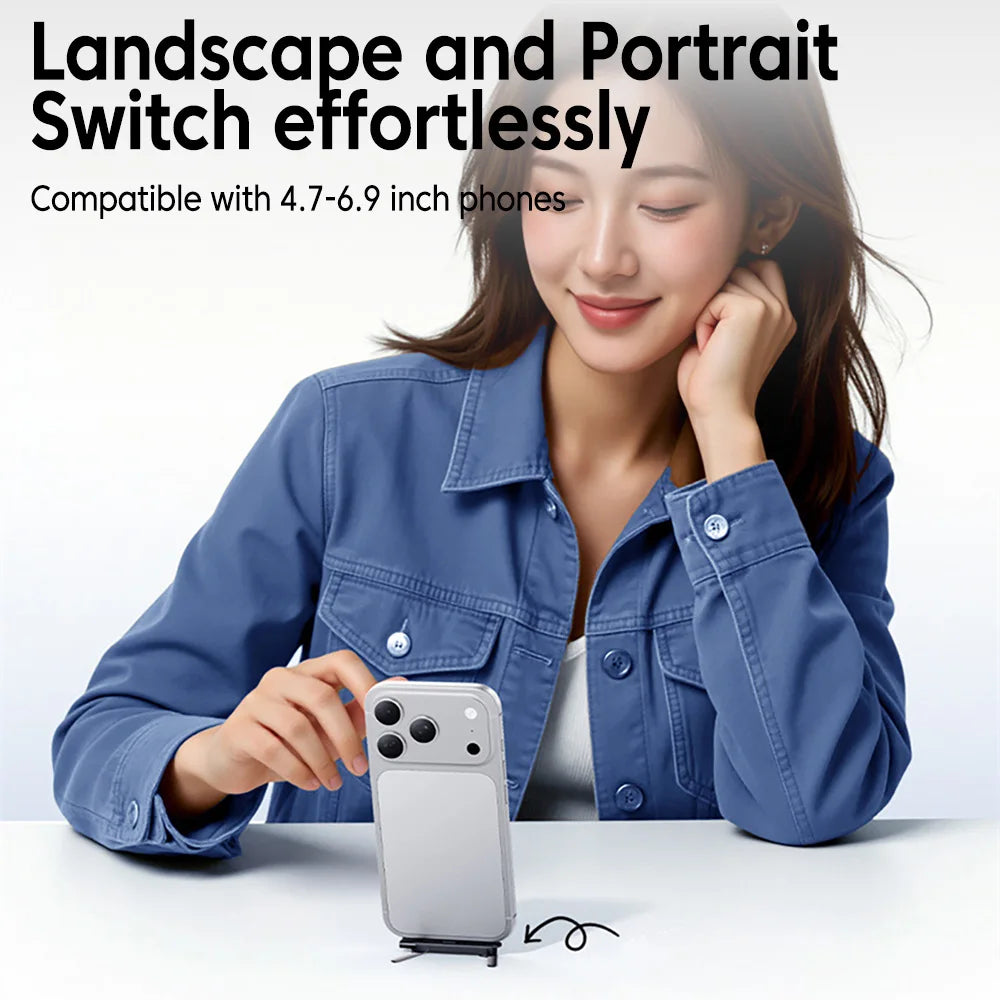 1/2/3PCS Type C Phone Charging Bracket Adapter 240W Fast Charging OTG Type-C Male to USB-C Female Converter With Foldable Holder