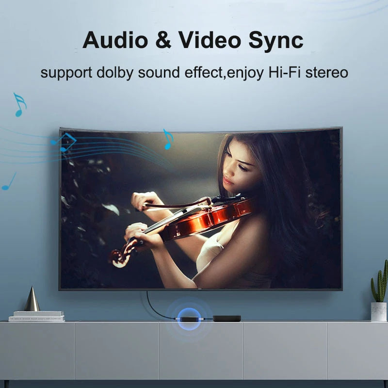 4K HDMI-Compatible Switch 2 Ports Bi-directional 1x2 / 2x1 HDMI-Compatible Switcher Splitter Supports Ultra HD 4K 1080P 3D HDR
