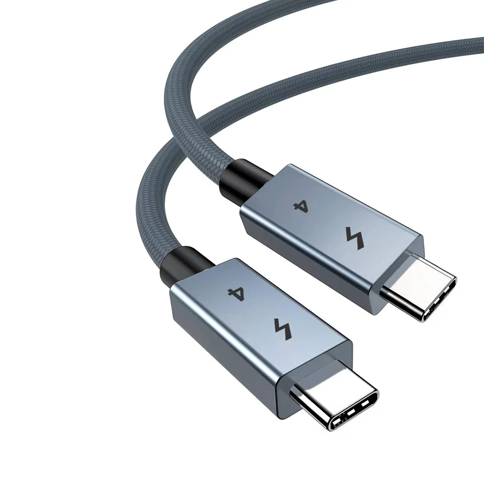 UGOURD USB C Thunderbolt 4 40Gbps USB4 Cable USB Type C to C 240W Fast Charging Cable Thunderbolt3 for EGPU SSD iPad MacBook Air