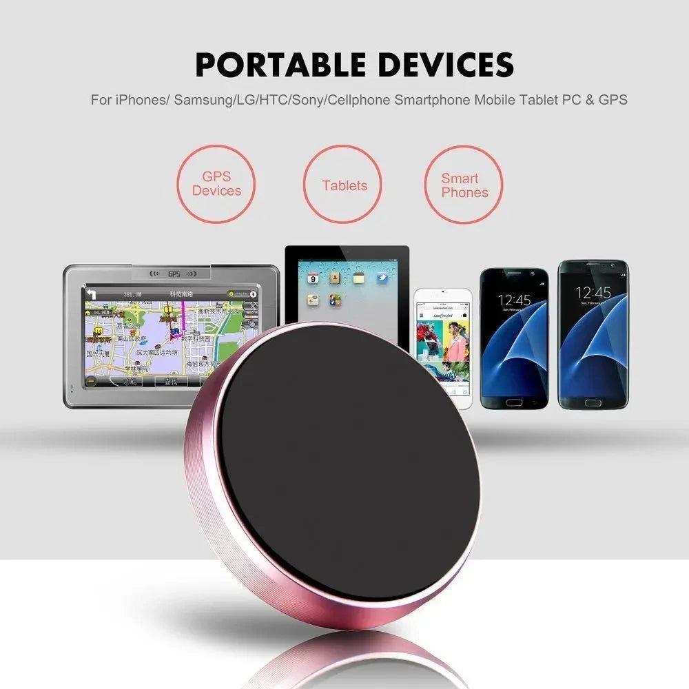 Magnetic Car Phone Holder Universal Car Dashboard Wall Mounted Phone Stand Car Magnet Sticker for iPhone Samsung Xiaomi Huawei
