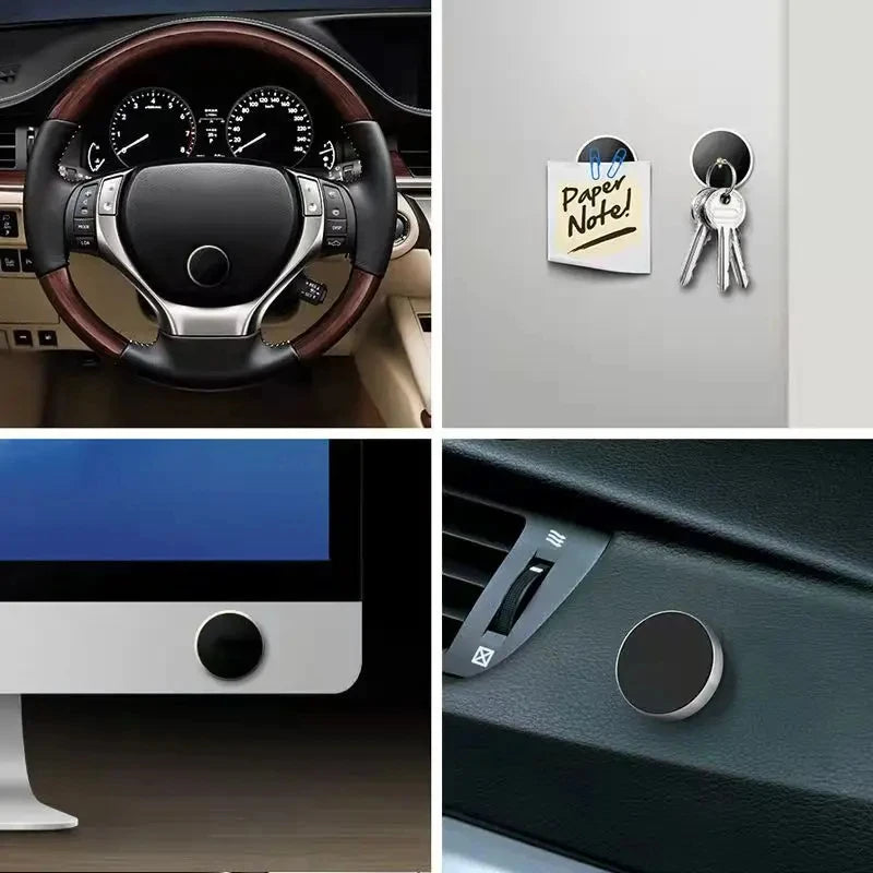 Magnetic Car Phone Holder Universal Car Dashboard Wall Mounted Phone Stand Car Magnet Sticker for iPhone Samsung Xiaomi Huawei
