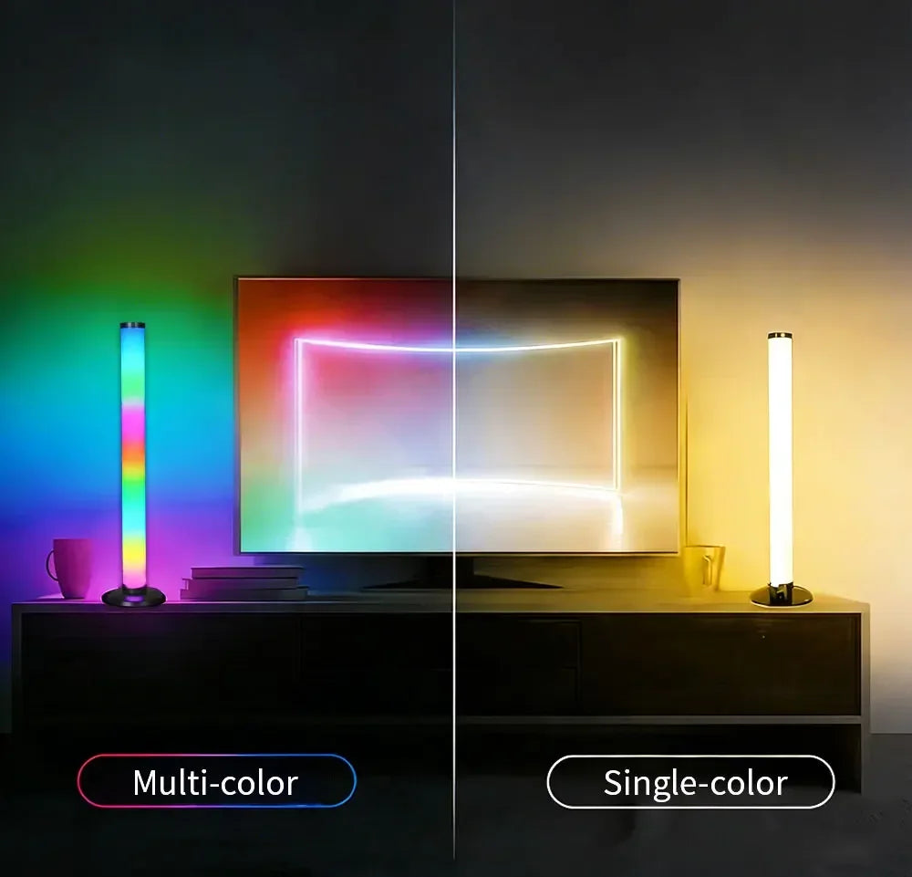 RGB USB LED Light Bar, Smart TV Backlight with Remote APP Control, Music Sync Atmosphere Light for Gaming Room Bedroom