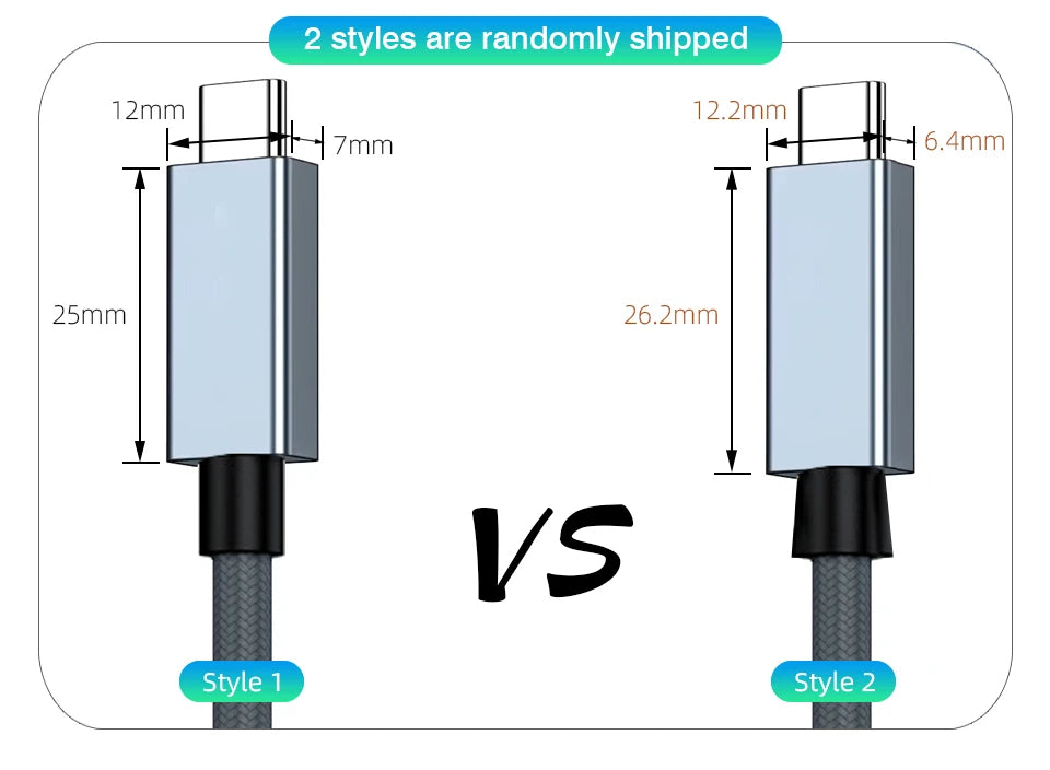 UGOURD USB C Thunderbolt 4 40Gbps USB4 Cable USB Type C to C 240W Fast Charging Cable Thunderbolt3 for EGPU SSD iPad MacBook Air