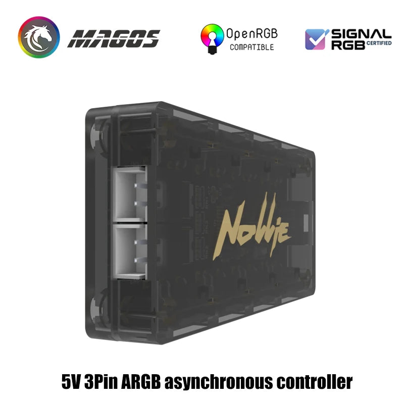 Nollie RGB Asynchronous Controller HUB 8/16 Ways Addressable ARGB Splitter Support Software Signal-RGB/OpenRGB Management