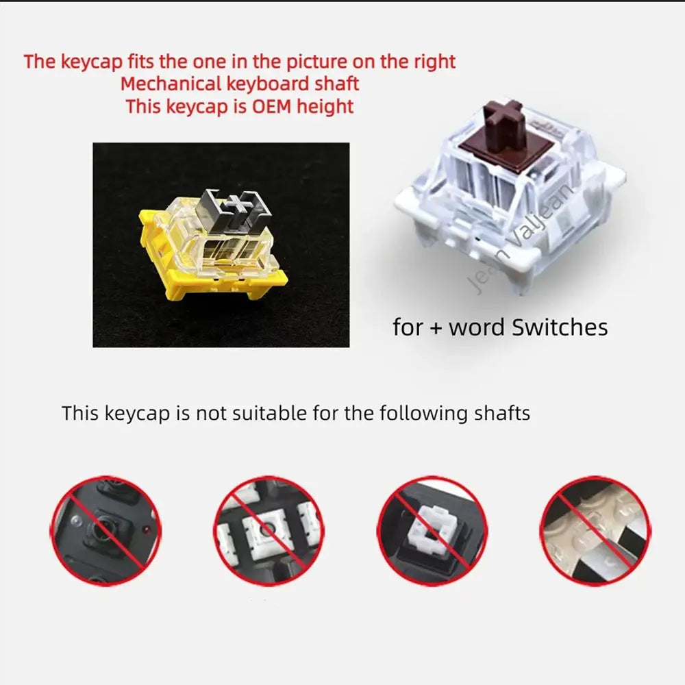 Kfc Keycap Mechanical Keyboard Rog Collaboration Diy Model Anime Cartoon Peripheral Toy Set Collection Ornaments Fans Gifts