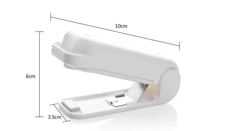 Snack Sealer Snack Bag Clip kitchen Food Sealing Machine Small Household Snacks Moisture-Proof Food Sealing Artifact Easy To use