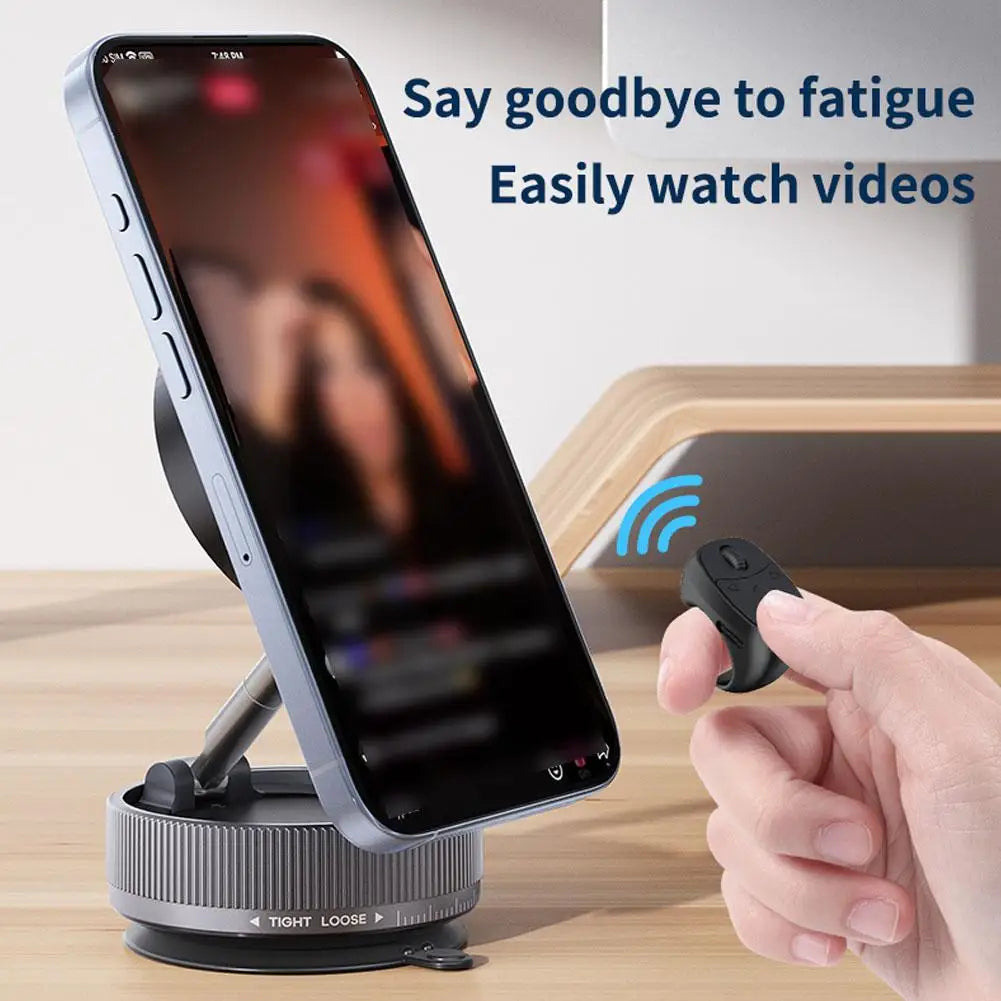 Mini Wireless Bluetooth Page Turner, Fingertip Ring Remote Control for iPhone Android iPad Kindle,USB Rechargeable Scrolling